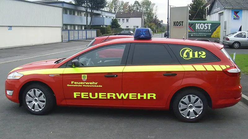 Fahrzeugbeschriftung